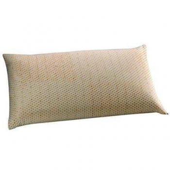 Oasis 25714 - Almohada viscoelástica antiestrés, con hilo cerámico, 105 cm, color oro