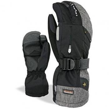 Level Niveles Hombre Star Trigger Guantes, otoño/Invierno, Hombre, Color Oscuro, tamaño 8,5