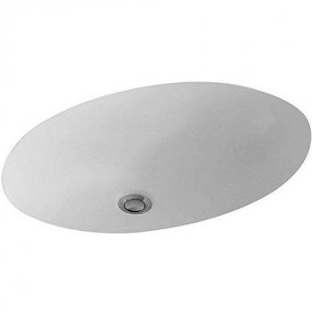 Lavabo Evana 50x35 cm Oval Blanco con Desagüe para Empotrar Bajo Villeroy & Boch