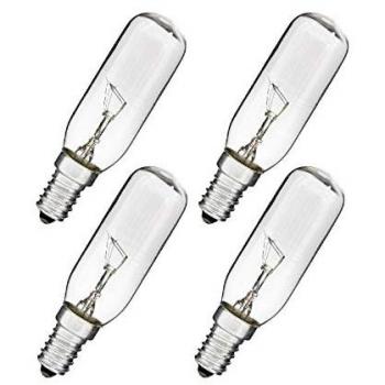 Bombillas de campana extractora 40W 110-240V 3000K [4 piezas]