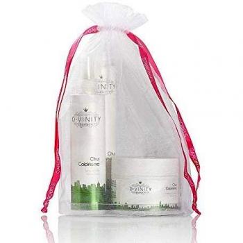 D.VINITY Kit Belleza Citrus Caipirissima - Pack Regalo para Mujer, Pelo con Volumen, Champú + Mascarilla + Spray Volumen sin Aclarado, Cabellos Finos y Delicados, Lima