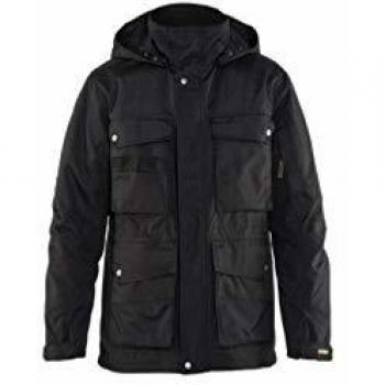 Blaklader Men's Down Jacket - Comfortable and Warm - Black - 4XL