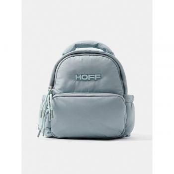 Hoff - Mochila de mujer Nuptse de nylon con cierre de cremallera, color azul claro