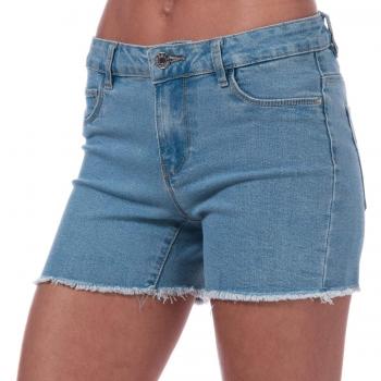 Only Shorts Mujer Azul