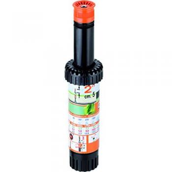 Irrigador Pop-Up Regolable Claber 90004 - Ángulo de Cobertura 0°-350°, Altura 5 cm, Alcance de Riego 4,5 m