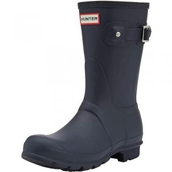 Hunter Original Short Women's Wellington Boots - Navy - Size UK 8 EU 42 US 10