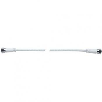Cable de conexión Axing MAK 200-80, F-Stecker a F-Stecker, 2m, doble apantallado, 85 dB