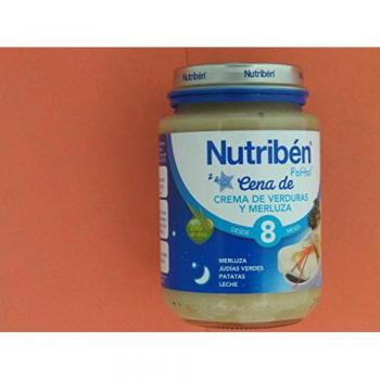 Nutriben Cena Crema Verdura y Merluza Potito