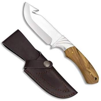 32359 - Cuchillo Caza Mango Olivo. Total: 22.7 Hoja 10,3 CMS