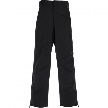 Moncler Grenoble Men's Technical-Nylon Pants, Black, Size Large, 2G00005549SU Color 999, High Performance