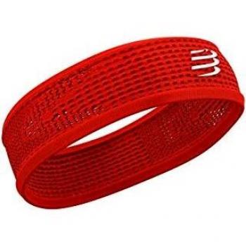 COMPRESSPORT Thin Headband On/Off Cinta, Unisex-Adult, Rojo, Talla Unica