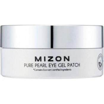 MIZON Pure Pearl Eye Gel Patch - Hydrogel Eye Mask for Swelling and Dark Circles, 60 Patches