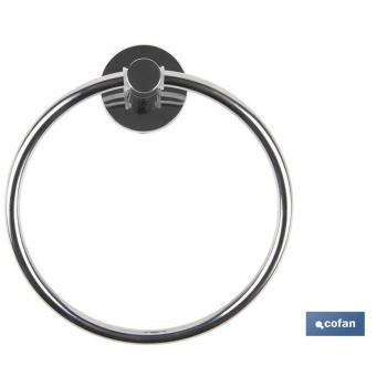 Toallero Circular Modelo Lagoa Inox 304 Brillo