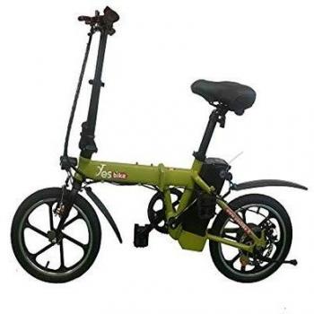 Yes Bike - Bicicleta eléctrica Modelo Smart Advance Verde Militar