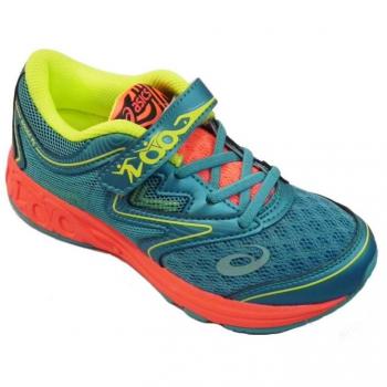 Zapatillas Asics Noosa PS Niños, hellblau / korall