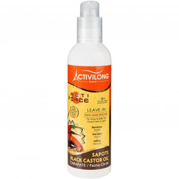 Tratamiento Capilar Sin Aclarado Actiforce Activilong 240 ML - Para Cabello Rizado y Crespo, 98% Ingredientes Naturales, Sin Parabenos ni Silicona