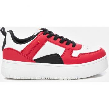 Refresh Zapatillas Deportivas Mujer 171616 Blanco/Rojo