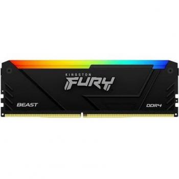 Kingston FURY Beast RGB 16GB (1 x 16GB) DDR4-3200MHz CL16 DIMM Memoria RAM