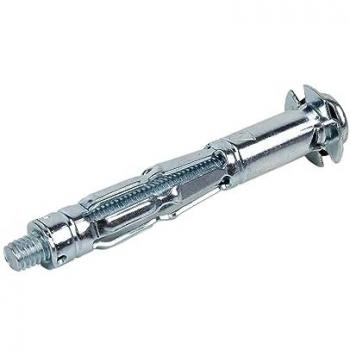 Anclaje Metálico para Materiales Huecos con Tornillo M6 x 72 mm y Diámetro Ø 12 mm - Caja de 100 Unidades