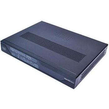Cisco C891F-K9 Ethernet Integrated Services Router V.92 and ISDN Backup, 8-Gigabit Ethernet Ports, 802.11n Access Point, Small Form-factor Pluggable