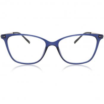 Gafas Anti-Azules Cat Eye Montura Completa TR90 Azules Armazones Recetados para Mujer - SmartBuy Collection