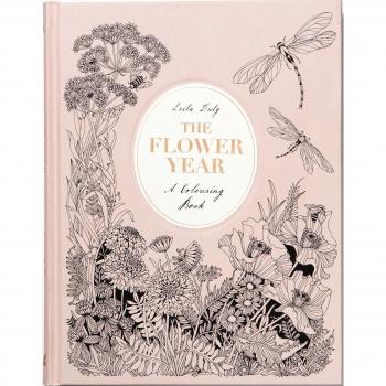 El Año de las Flores: Libro para Colorear en Tapa Dura