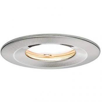 Foco Empotrable LED Coin Slim Dimmable 6,8W IP65 Hierro Cepillado