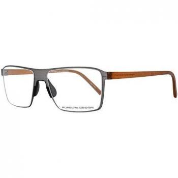 Porsche S0350183 Marcos para gafas recetadas, Gris, 54 mm para Hombre