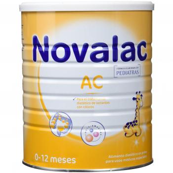 NOVALAC AC - Leche Infantil Formulada Especialmente para Bebés de 0 a 36 Meses, Lactantes con Cólicos - 800G