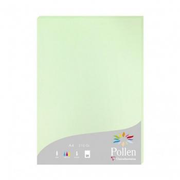 Clairefontaine - Pollen papel para impresora de inyección de tinta A4 (210x297 mm) 25 hojas Verde