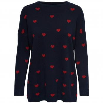 Onlsabina L-S Long Pullover Kn - S, Night Sky