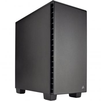 Corsair Carbide Series 400Q - Caja de Ordenador silenciosa Mid-Tower ATX, Negro