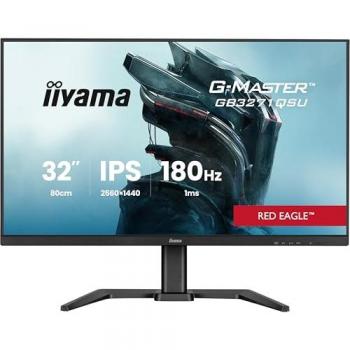 Monitor Gaming iiyama G-MASTER Red Eagle GB3271QSU-B2 32 QHD 2560x1440 LED 180Hz 1ms