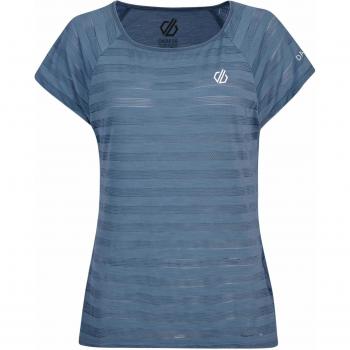 Dare2b Efficiency' Lightweight Quick Drying Ventilated T-Shirt T-Shirts/Polos/Vests, Mujer, Meteor Grey, 10