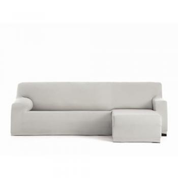 Funda Chaise Longue Bielástica Derecho Bronx Blanco 110 x 110 x 310 cm