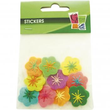 Blister de 15 mariquitas adhesivas de 20mm