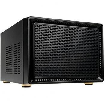 Kolink Satellite Mini Caja ITX/Micro ATX - Refrigeradores de CPU de hasta 165 mm de Altura - GPU de hasta 280 mm - Panel de E/S - Negro