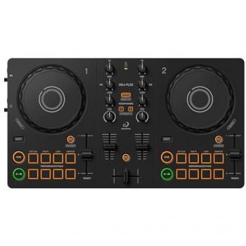 Controlador DJ AlphaTheta DDJ-FLX2 compacto de 2 canales para rekordbox