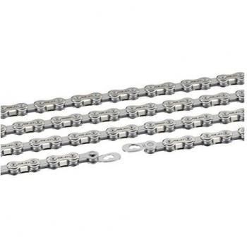 XLC 259037 Cadena CC-C04, Unisex, Plata, 1/2 x 11/128