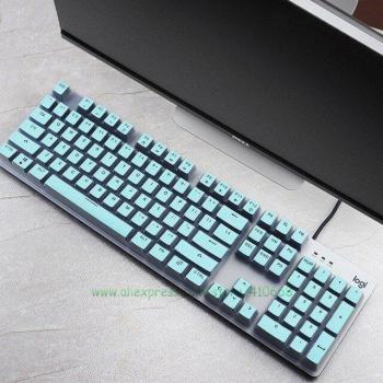 Funda de Silicona Impermeable Transparente para Teclado Mecánico Logitech K845