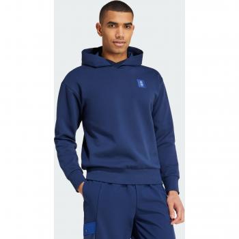Adidas Men's Manchester United Seasonal Doubleknit Hoodie - Navy