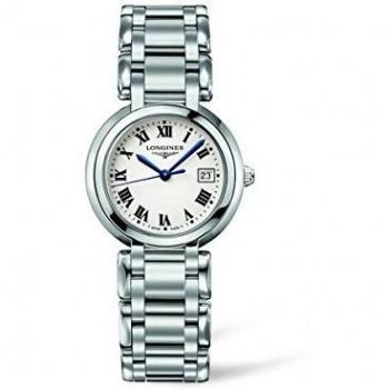 Reloj de mujer Longines Prima Luna L81124716 de acero inoxidable