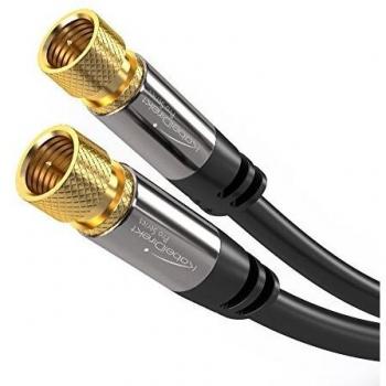 KabelDirekt – 2m Cable de Satélite Coaxial