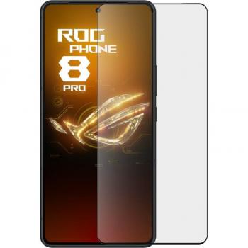 Protector de Pantalla de Cristal Antibacteriano para ASUS ROG Phone 8 - Protección Completa, Montaje Fácil y Sin Burbujas
