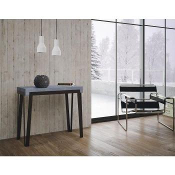 Consola Extensible Rio Small Premium 90x40/196 cm Estructura de Cemento Antracita