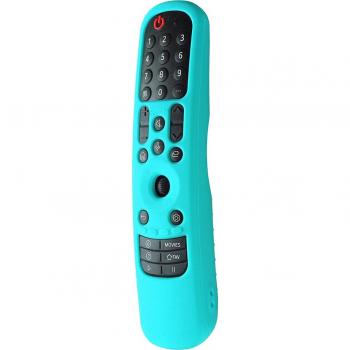 Funda Protectora de Silicona Colorida para Control Remoto de TV Inteligente LG MR21GA, MR21GC, MR21N - A Prueba de Golpes y Duradera