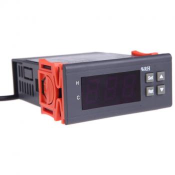 SODIAL(R) 10A 12V Mini Controlador digital de humedad de aire Sensor Gama de medicion 1% ~ 99%
