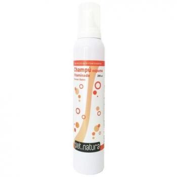 Champú en Espuma Seca PetNatura 210ml para Perros