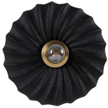 Aplique de Pared Negro Aluminio Hierro 220-240 V 27 x 9 x 27 cm