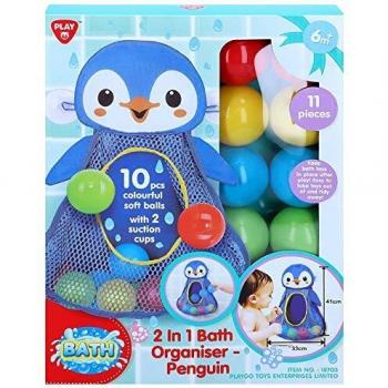 PlayGo - Juguete de baño Pingüino con 10 bolas